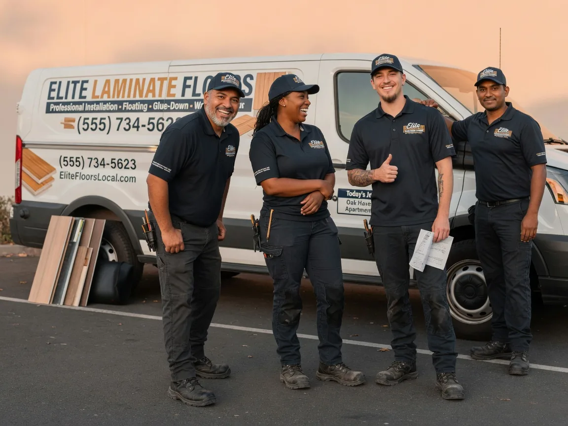Laminate flooring installation company in Leslie, MI
